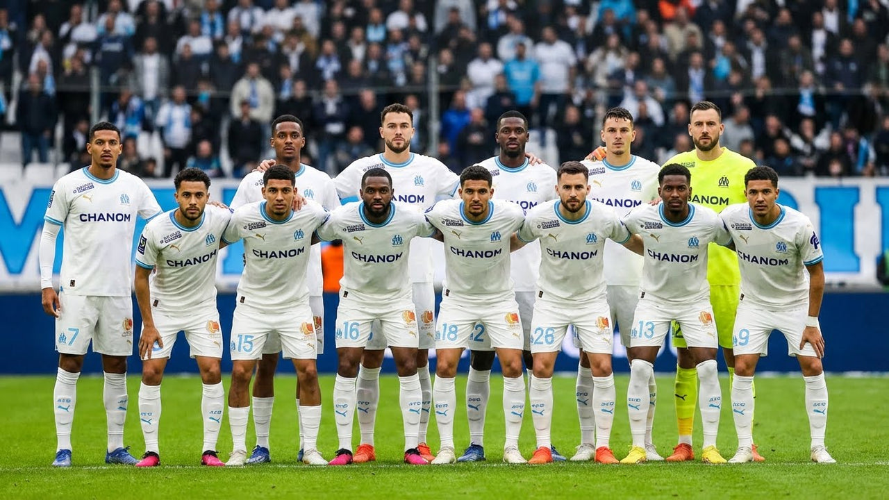Marseille football jersey