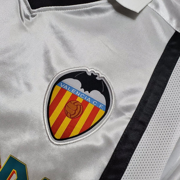 00 - 01 Valencia Home Retro Football Shirt - Footballshirt.online