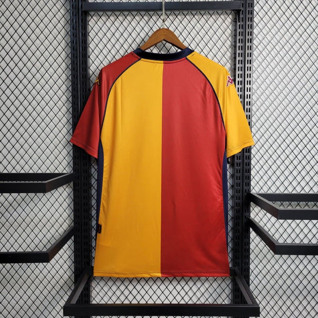 01 - 02 Roma Home Retro Football Shirt - Footballshirt.online