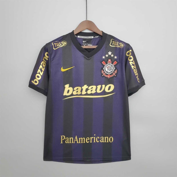 09 - 10 Corinthians Away Retro Football Shirt - Footballshirt.online