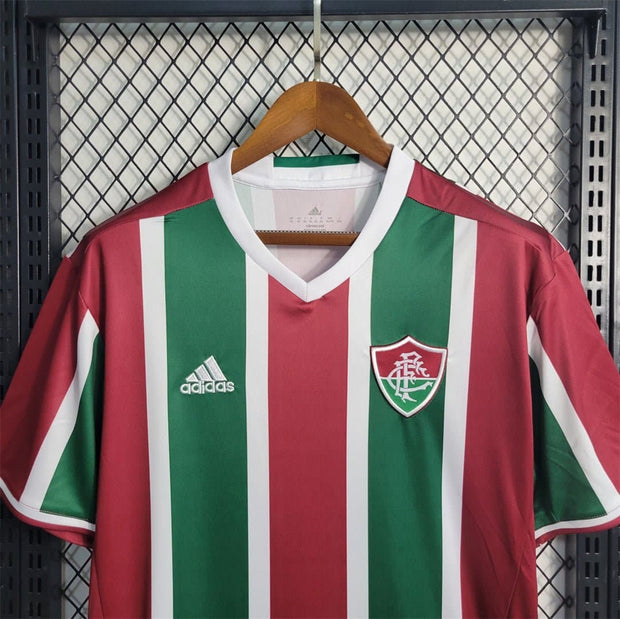 16 - 17 Fluminense fc home retro football t-shirts | soccer jerseys llc - Footballshirt.online