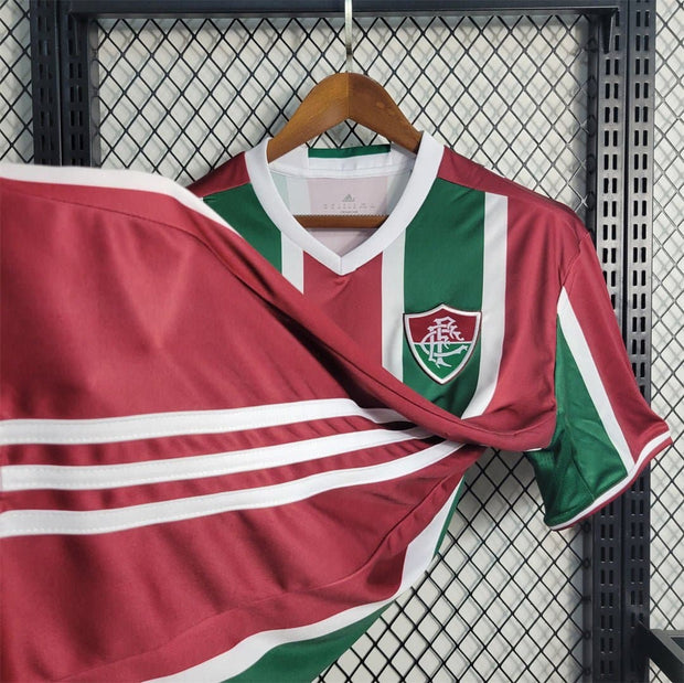 16 - 17 Fluminense fc home retro football t-shirts | soccer jerseys llc - Footballshirt.online