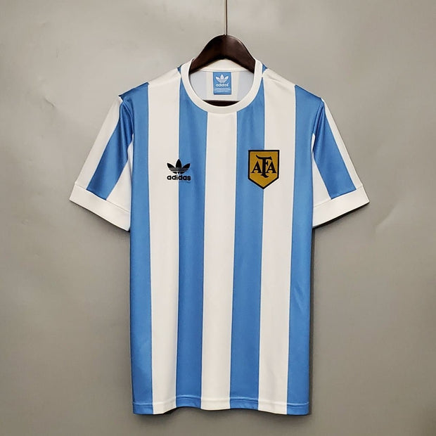 1978 Argentina Home Retro Football Shirt - Footballshirt.online