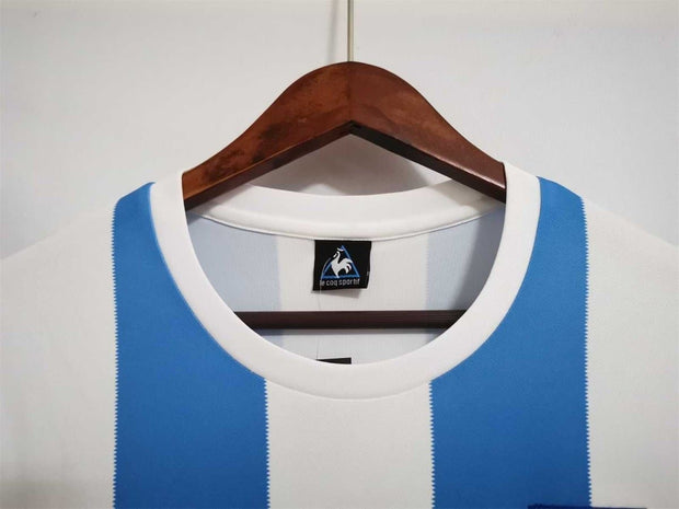 1986 Argentina home retro football t-shirts | football shirt online - Footballshirt.online