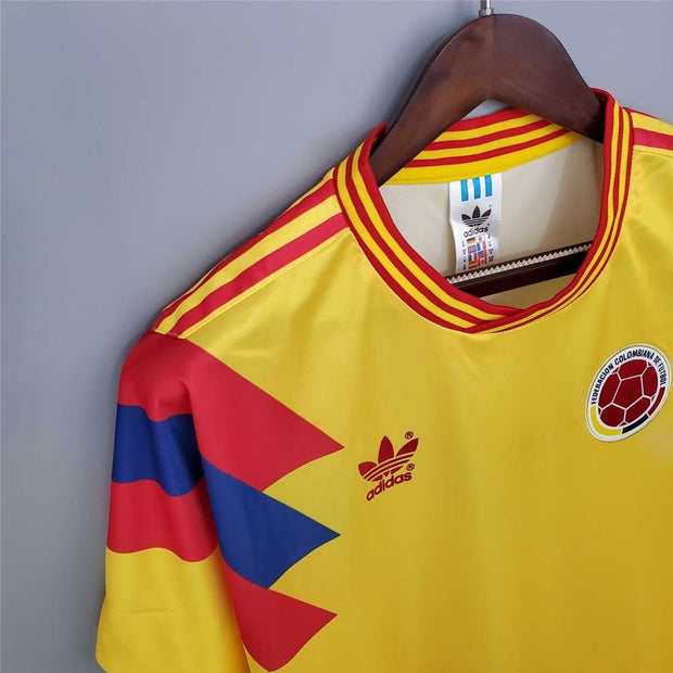 1990 Colombia Home Retro | Footballshirt.online - Footballshirt.online