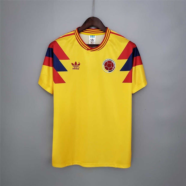 1990 Colombia Home Retro | Footballshirt.online - Footballshirt.online