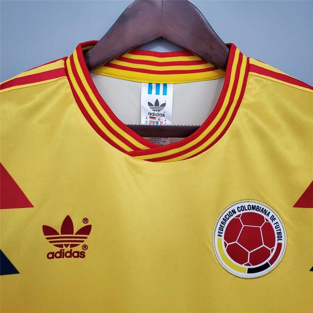 1990 Colombia Home Retro | Footballshirt.online - Footballshirt.online