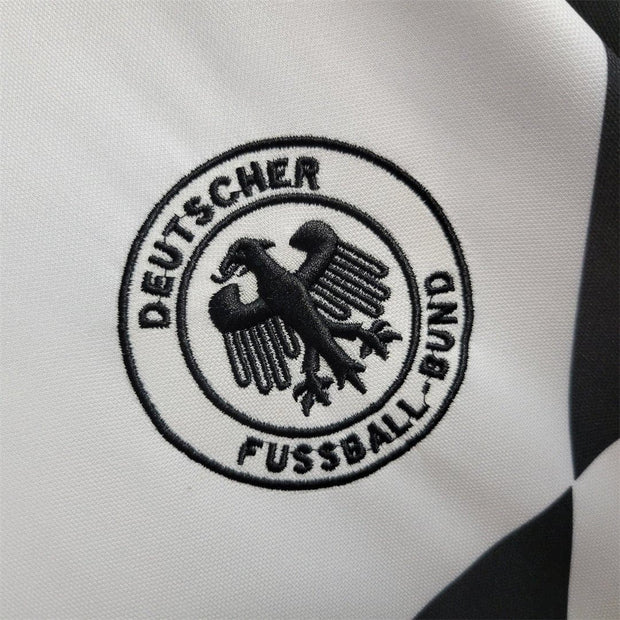 1990 Germany Away Multicolor Retro Vintage Home Football | Footballshirt.online - Footballshirt.online