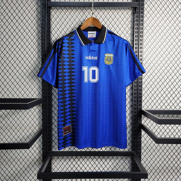 1994 Argentina Classic Away Retro Football Shirt | Football shirt online - Footballshirt.online