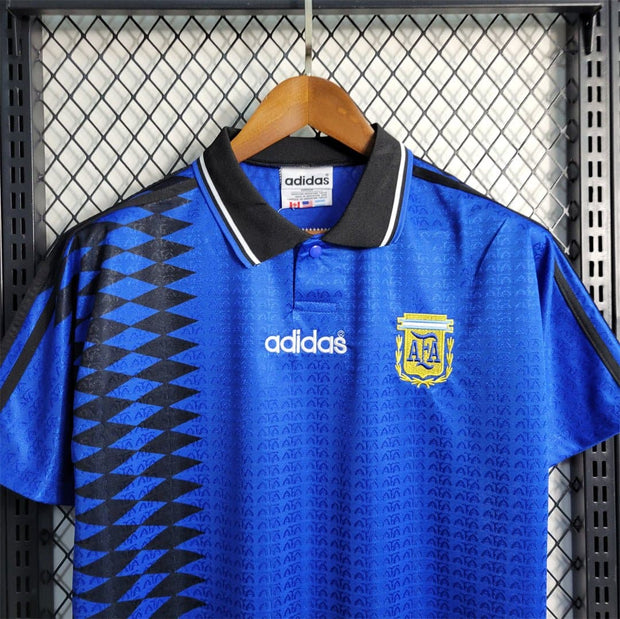 1994 Argentina Classic Away Retro Football Shirt | Football shirt online - Footballshirt.online