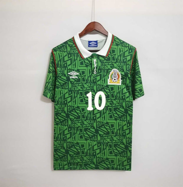 1994 Mexico Home Retro Football Shirt - Footballshirt.online