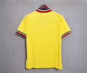 1994 Romania home yellow Retro | Footballshirt.online - Footballshirt.online