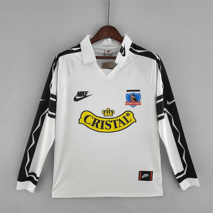 1995 Colo - Colo Away Long Sleeve 9 Retro Shirts - Soccer Jerseys llc - Footballshirt.online
