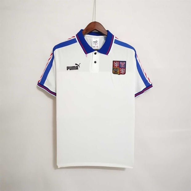 1996 Czech Away Retro Football Shirt - Footballshirt.online