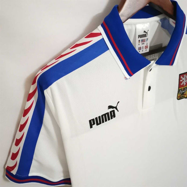 1996 Czech Away Retro Football Shirt - Footballshirt.online