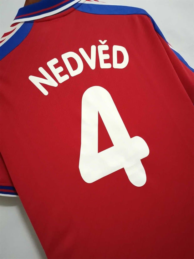 1996 Czech Republic Home Retro | Footballshirt.online - Footballshirt.online