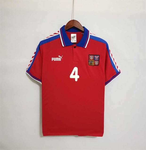 1996 Czech Republic Home Retro | Footballshirt.online - Footballshirt.online