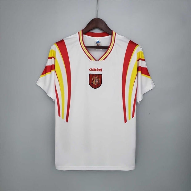 1996 Spain Away Retro | Footballshirt.online - Footballshirt.online