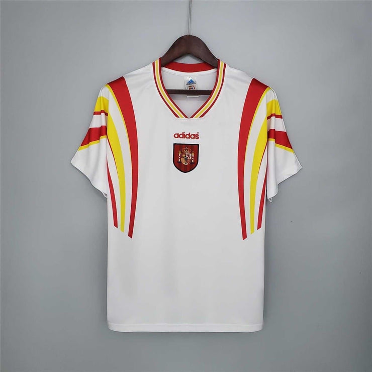1996 Spain Away Retro | Footballshirt.online - Footballshirt.online