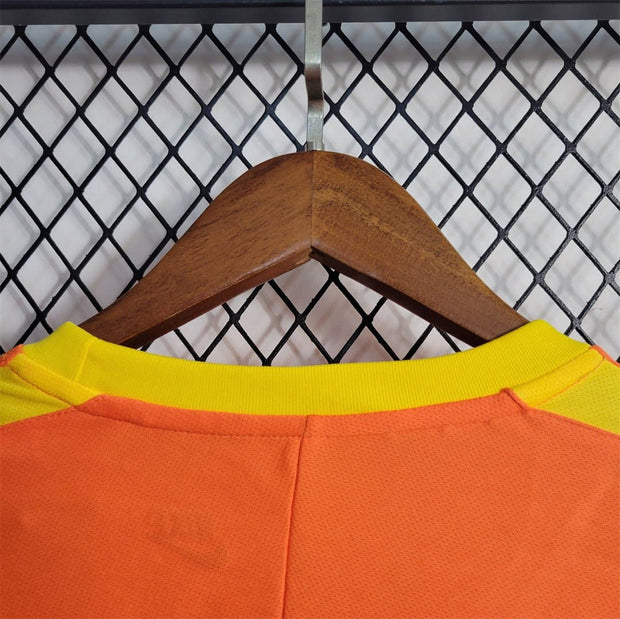 1998 Brazil Goalkeeper Nike Long Sleeve 10 Soccer Jersey| Footballshirt.online - Footballshirt.online