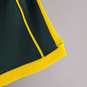 1998 Brazil Nike goalkeeper dark green 12 Retro Soccer Jerseys | Footballshirt.online - Footballshirt.online