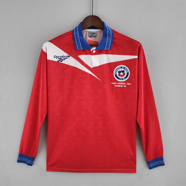 1998 Chile Home Retro Football Shirts | Footballshirt.online - Footballshirt.online