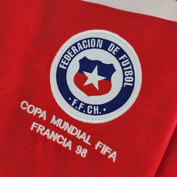 1998 Chile Home Retro Football Shirts | Footballshirt.online - Footballshirt.online