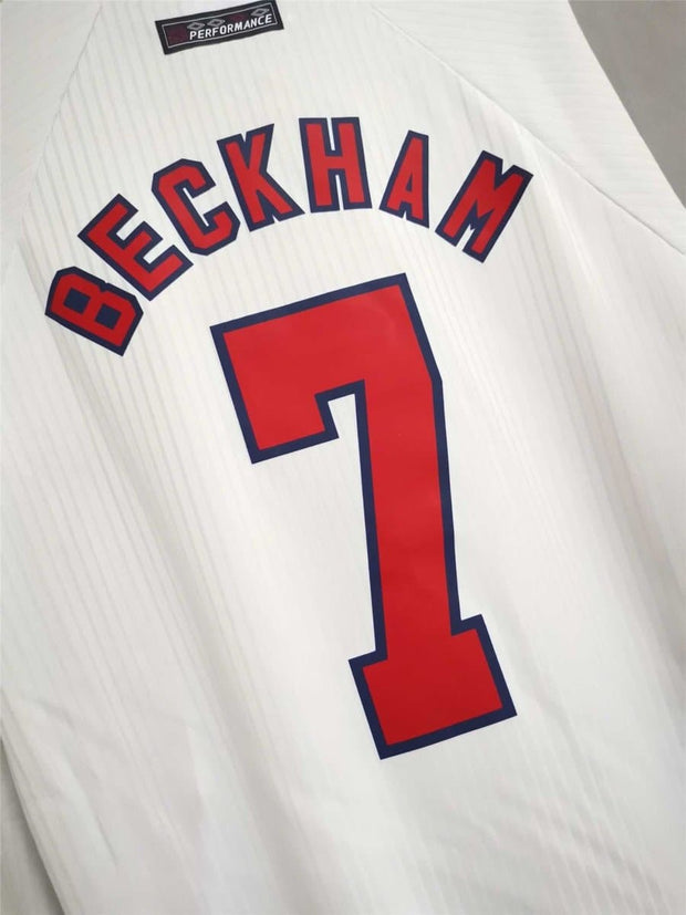 1998 England Home Away long sleeve 13 Retro Vintage | Footballshirt.online - Footballshirt.online