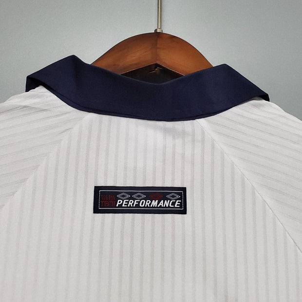 1998 England Home Away long sleeve 13 Retro Vintage | Footballshirt.online - Footballshirt.online
