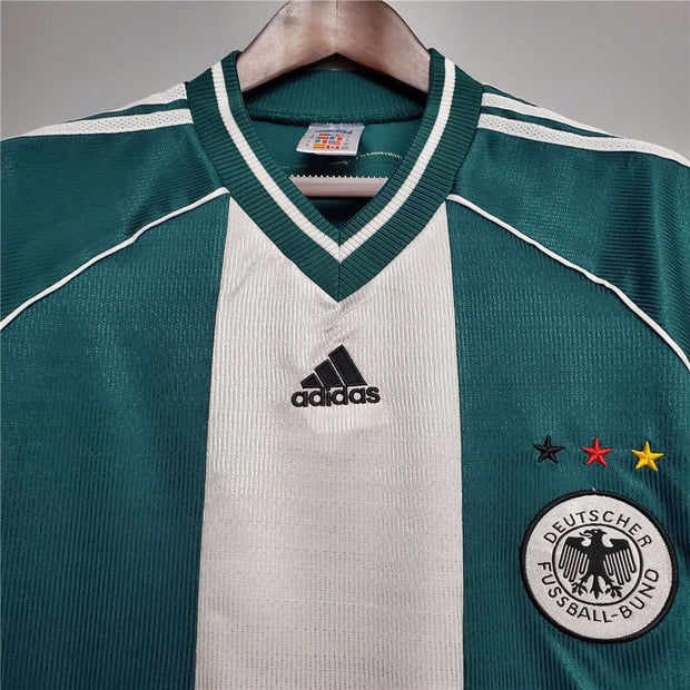 1998 Germany Classic Away Home 16 Retro| Footballshirt.online - Footballshirt.online