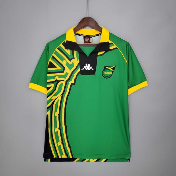 1998 Jamaica Away Home Retro Football Team Shirt - Soccer Jerseys llc - Footballshirt.online
