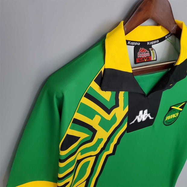 1998 Jamaica Away Home Retro Football Team Shirt - Soccer Jerseys llc - Footballshirt.online