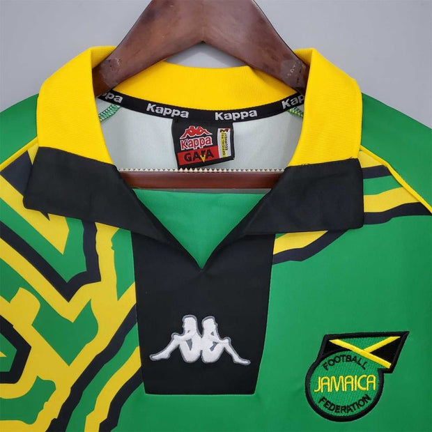 1998 Jamaica Away Home Retro Football Team Shirt - Soccer Jerseys llc - Footballshirt.online