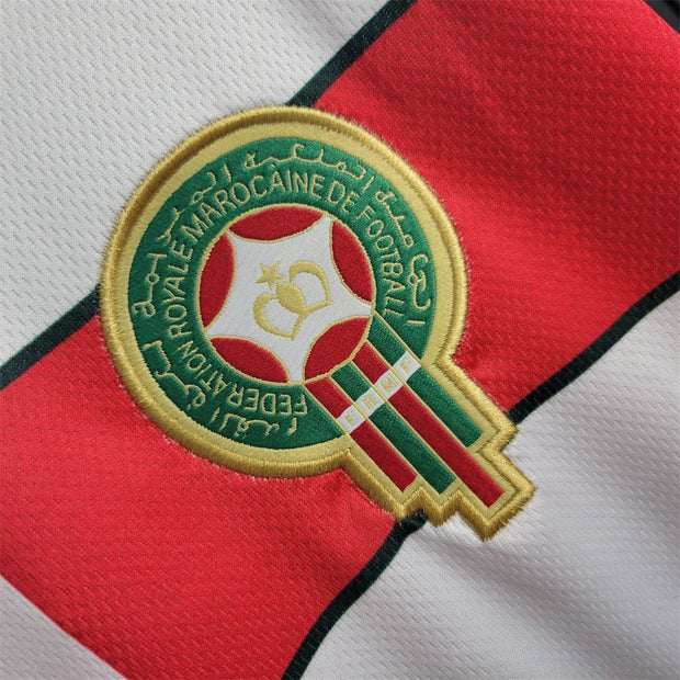 1998 Morocco Puma Away long sleeve 7 Football Shirts - Soccer Jerseys - Footballshirt.online