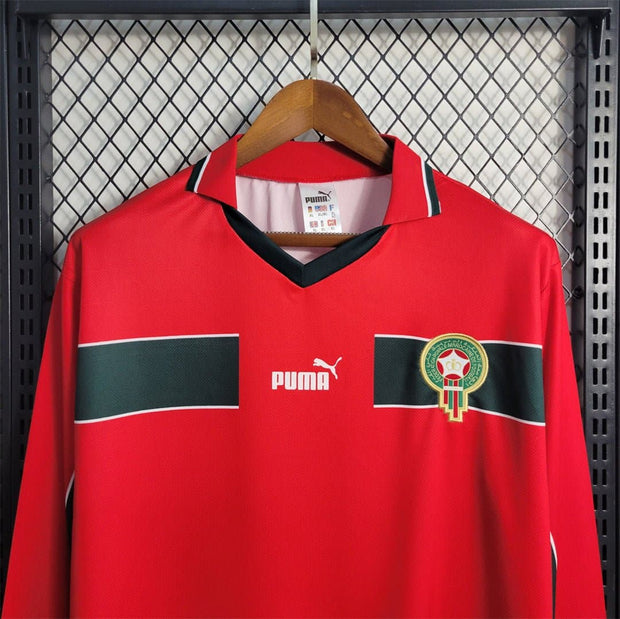 1998 Morocco Puma third away 7 retro Football Shirts - Soccer Jerseys - Footballshirt.online