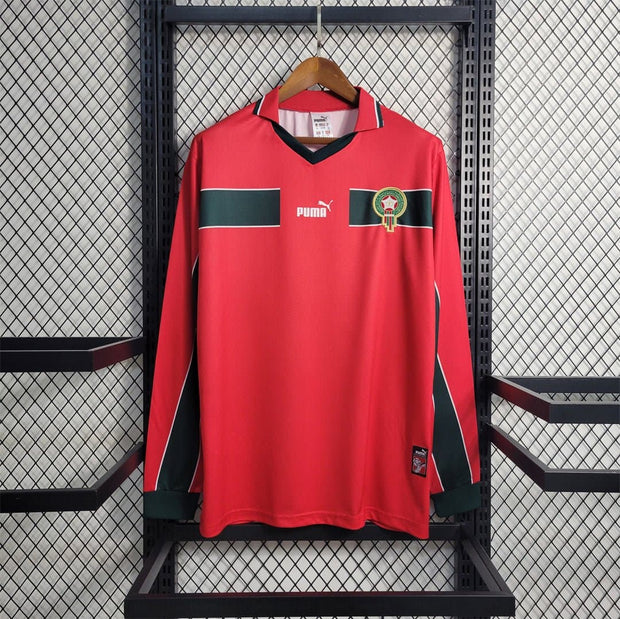 1998 Morocco Puma third away 7 retro Football Shirts - Soccer Jerseys - Footballshirt.online