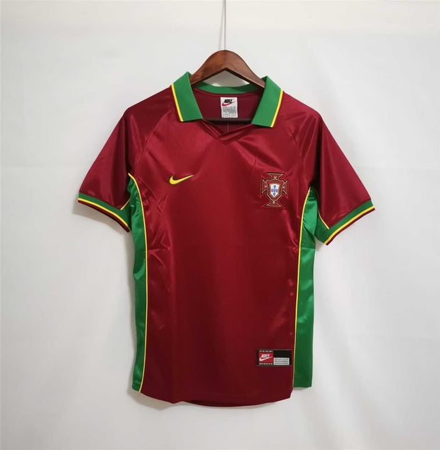 1998 Portugal Home Retro | Footballshirt.online - Footballshirt.online