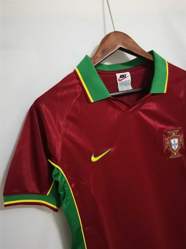 1998 Portugal Home Retro | Footballshirt.online - Footballshirt.online
