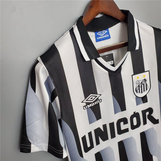 1998 Santos Away Retro Football Shirt - Footballshirt.online