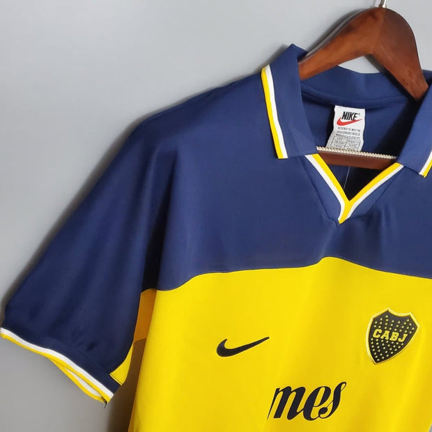 1999 Boca Juniors Old Home Away Retro Vintage Soccer Jerseys - Footballshirt.online