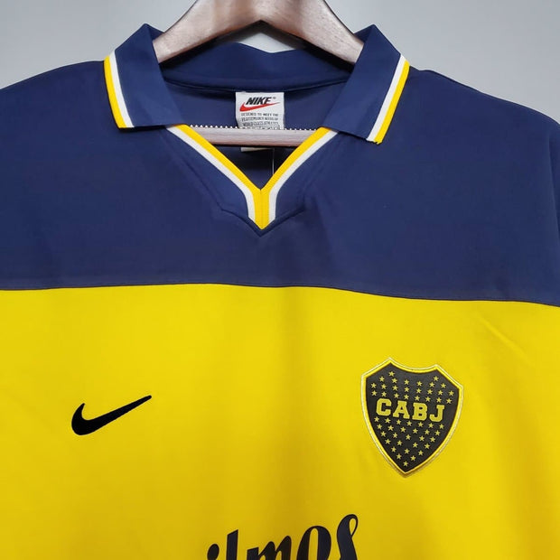 1999 Boca Juniors Old Home Away Retro Vintage Soccer Jerseys - Footballshirt.online