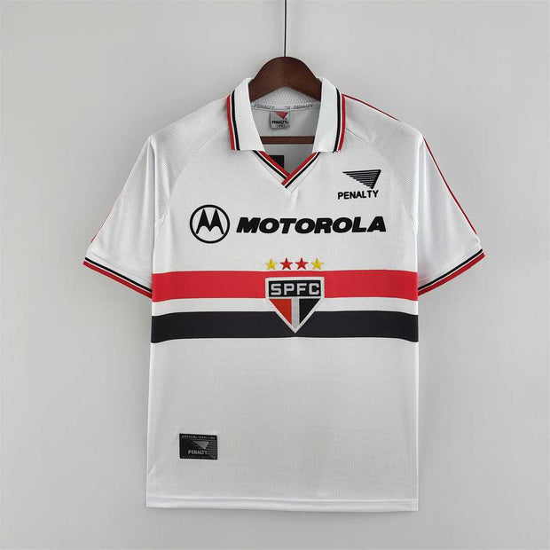 1999 Sao Paulo Home Retro Football Shirt - Footballshirt.online