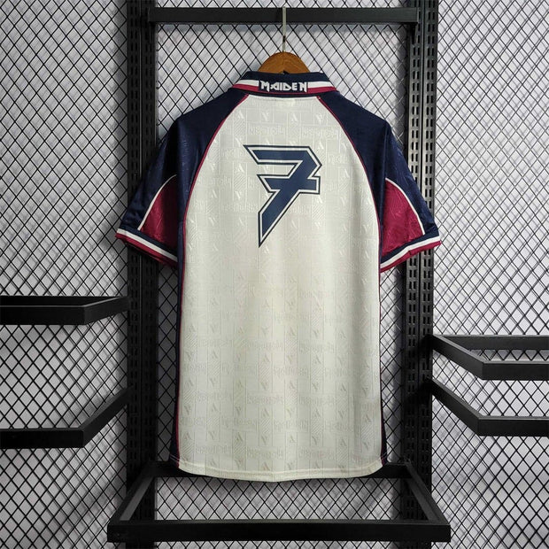 1999 West Ham Iron Maiden Away Edition 10 Retro Soccer Jerseys - Footballshirt.online