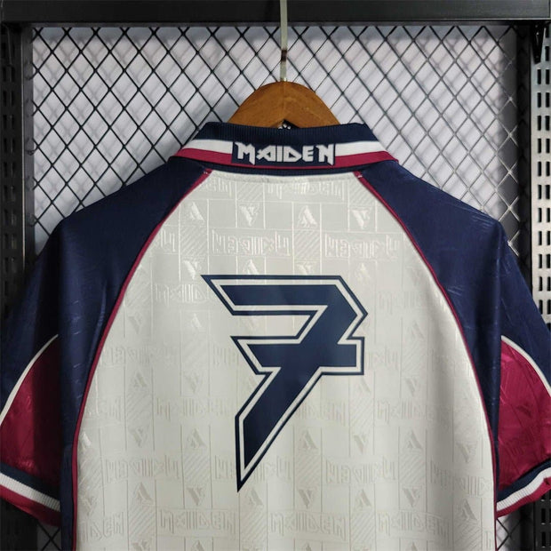 1999 West Ham Iron Maiden Away Edition 10 Retro Soccer Jerseys - Footballshirt.online