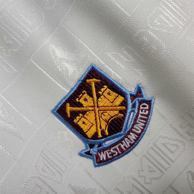 1999 West Ham Iron Maiden Away Edition 10 Retro Soccer Jerseys - Footballshirt.online