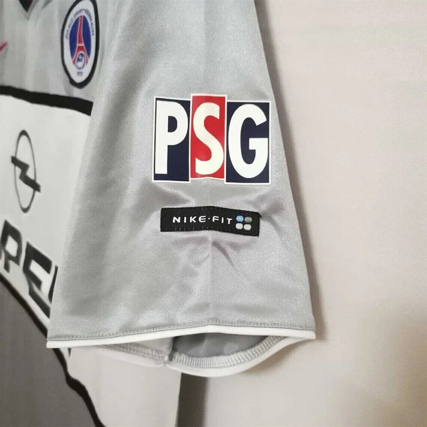 2000 PSG RONALDINHO 21 Away Gray Champions League Soccer jerseys - Footballshirt.online