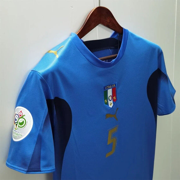 2006 Italy Home World Cup Final Fabio Cannavaro | Footballshirt.online - Footballshirt.online