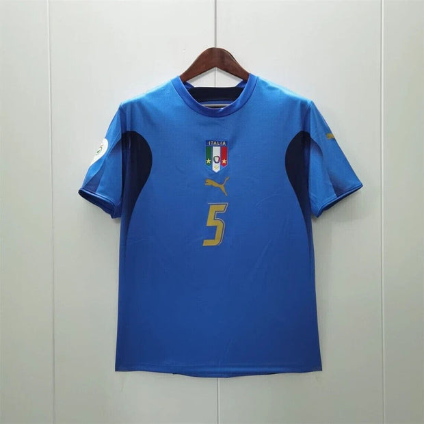 2006 Italy Home World Cup Final Fabio Cannavaro | Footballshirt.online - Footballshirt.online