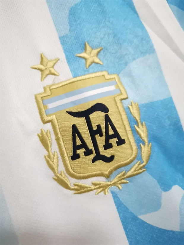 2021 Argentina Home Retro Football Shirt - Footballshirt.online