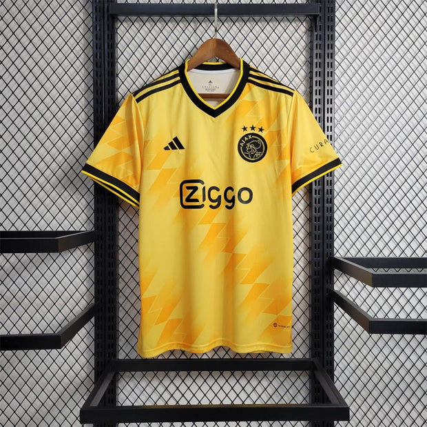 23 - 24 Ajax Away Retro Football Shirt - Footballshirt.online